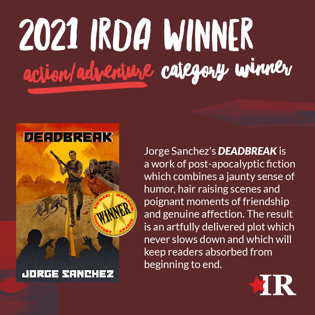 Read more about the article IRDA Winner Jorge Sanchez: “I really enjoy it when the readers comment how much they laughed, or cried, or that they had a fun ride.”