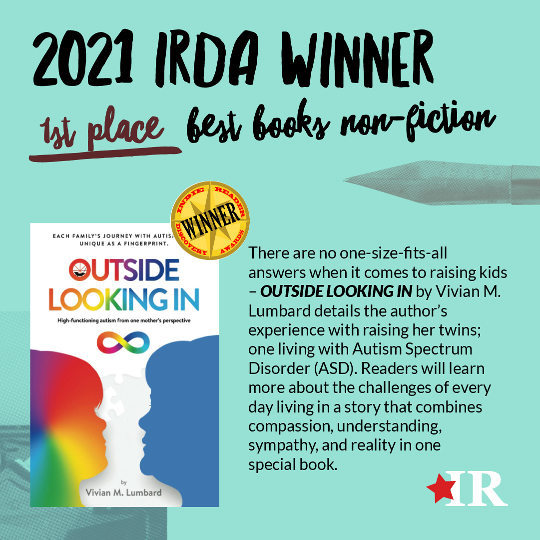 Read more about the article IRDA Winning Author Vivian M. Lumbard: “Advocacy in some form that makes a reader think while it also entertains is what motivates me to write.”
