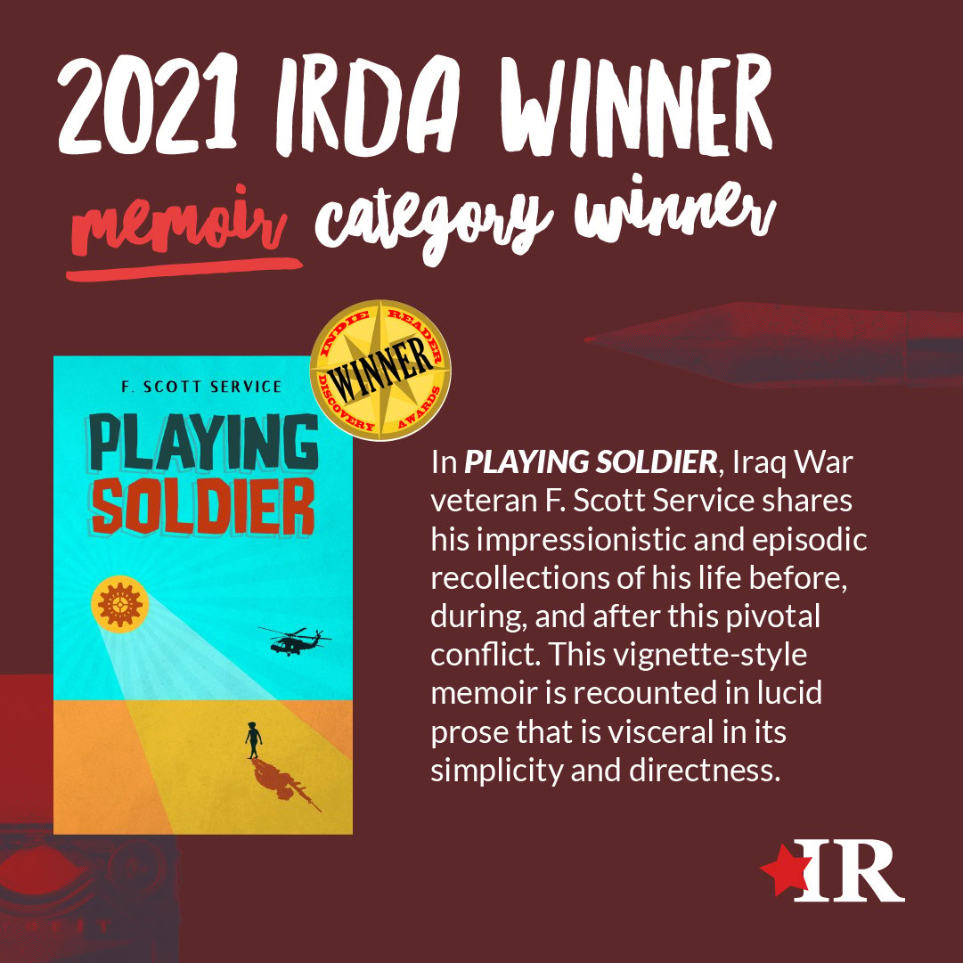 Read more about the article IRDA Winner F. Scott Service: “…it’s my feeling that we all know what we want to do, who we want to be…but they often become pretty muddy as we grow older.”