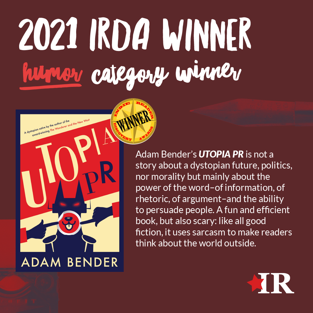 Read more about the article IRDA Winning Author Adam Bender: “Current events tend to motivate me.”
