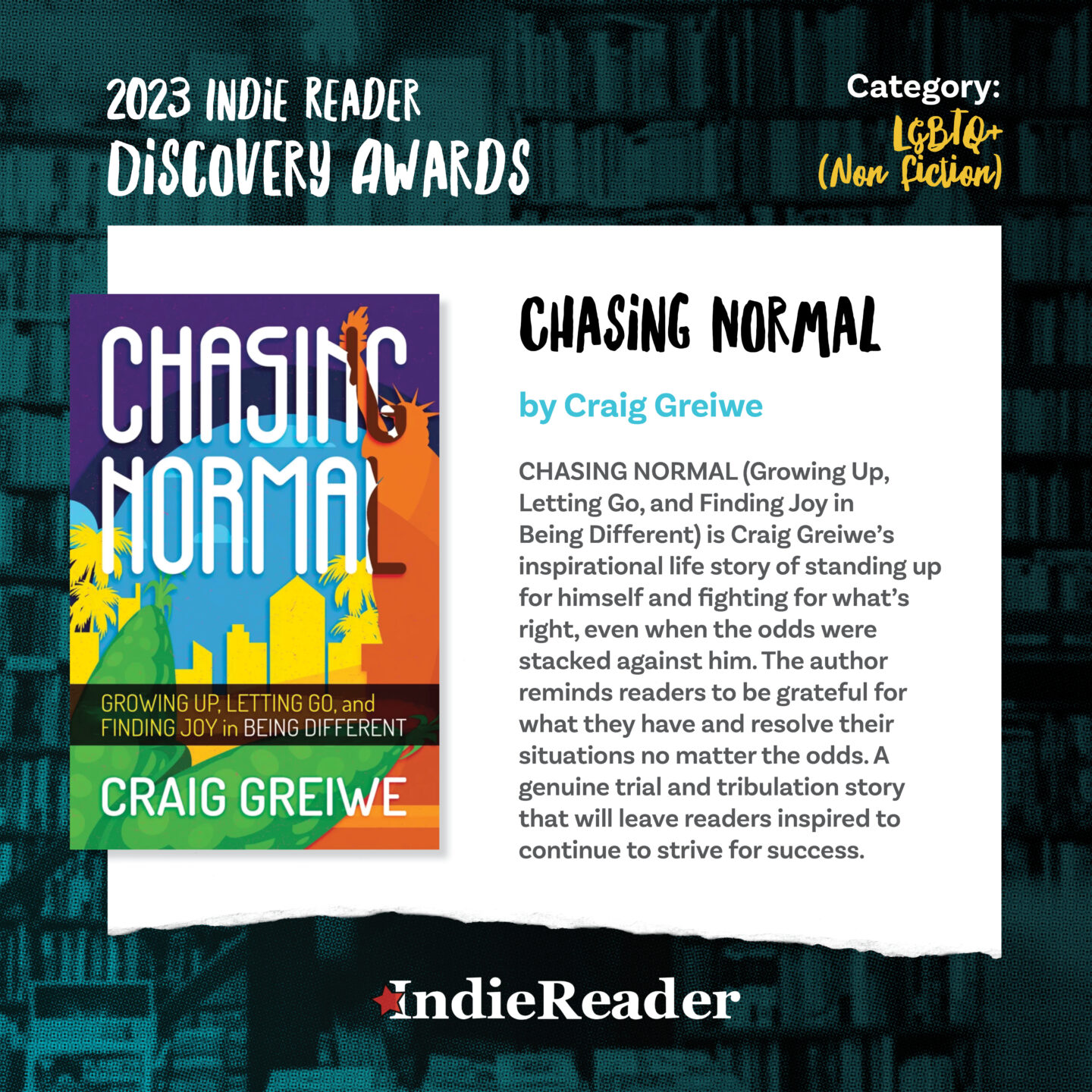 Read more about the article IRDA Winning Author Craig Greiwe: “I think we have an epidemic of loneliness in this country, so anything I can do to help anyone feel less alone is my obsession.”