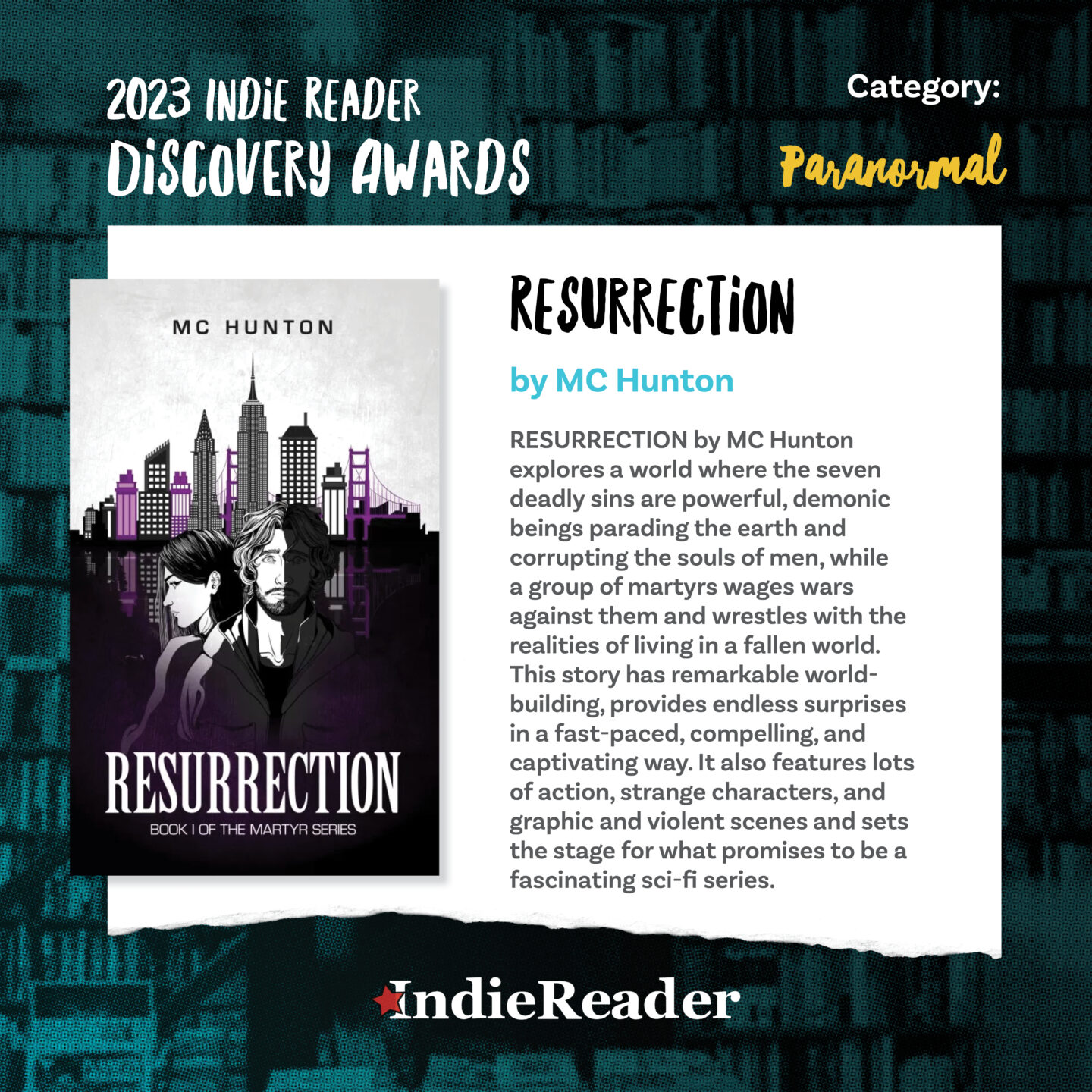 Read more about the article IRDA Winner MC Hunton on the Best Part of Being Indie: “I have full creative control of anything that happens with this series.”