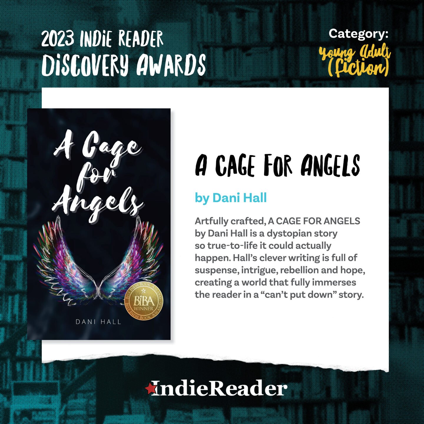 Read more about the article IRDA Winner Dani Hall: “I have so many stories, so many characters living inside my head and I just don’t have the time to get them all down on paper.””