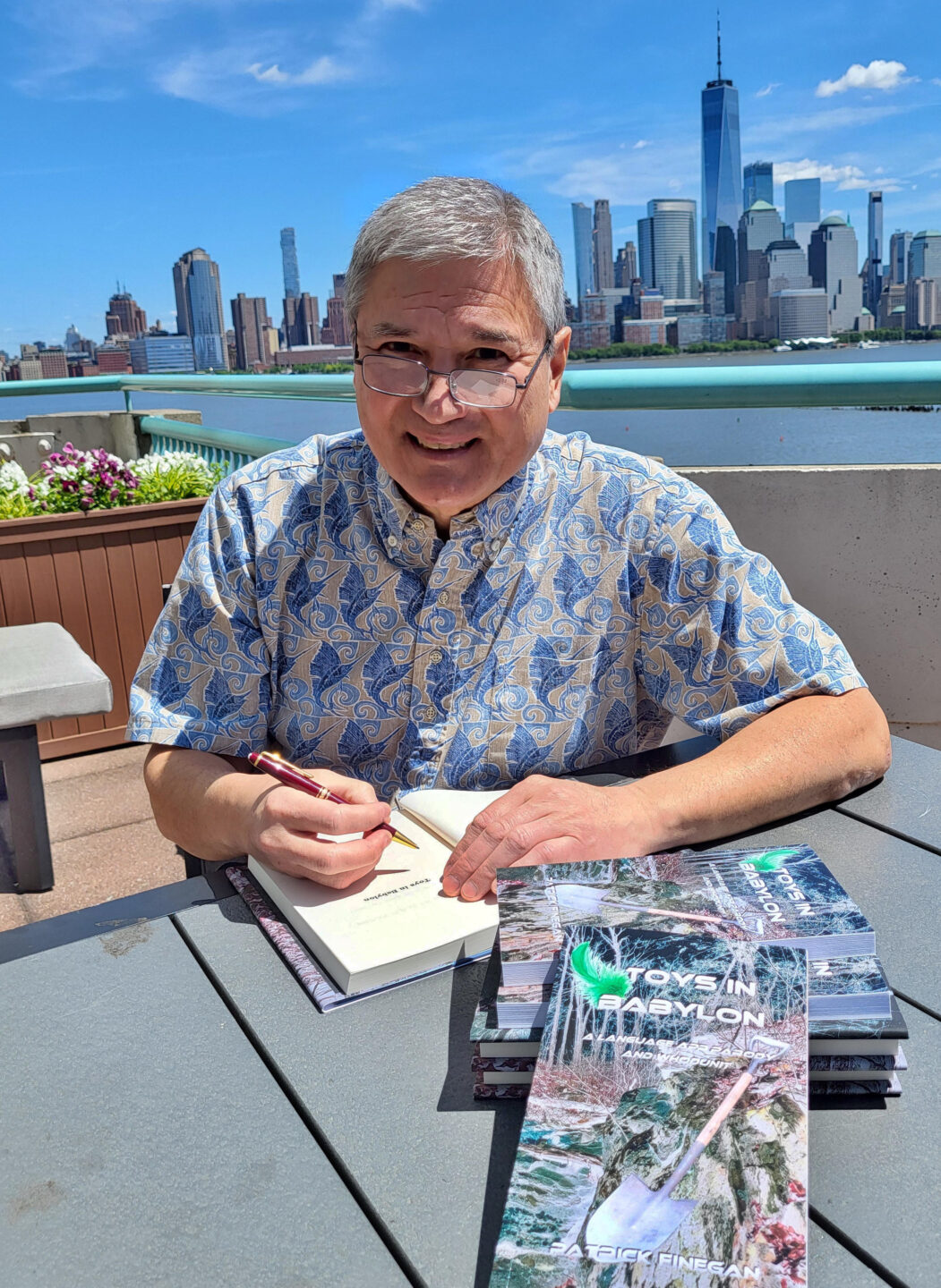 Read more about the article IRDA Winning Author Patrick Finegan: “The financial crisis of 2008 set me adrift but also set me free. I am a great fan of new beginnings.”